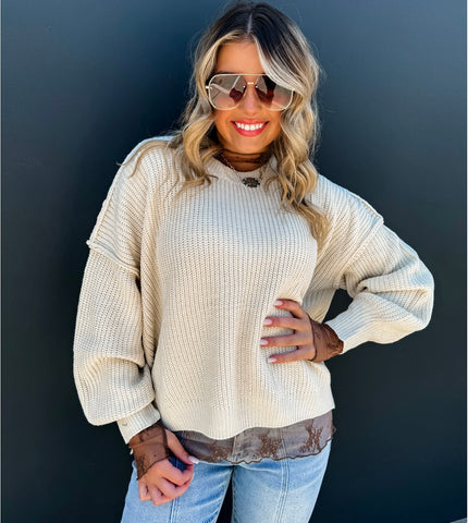 Mara Sweater Knit Top