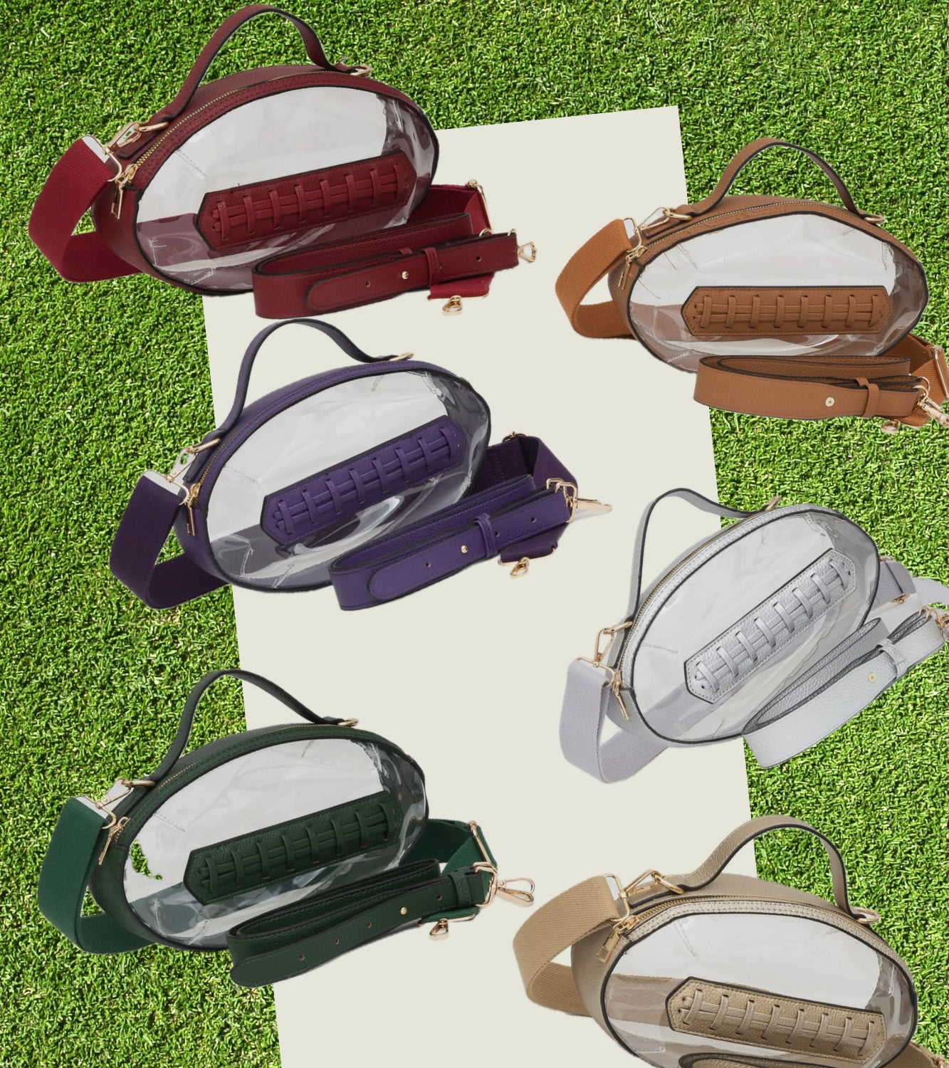 Football Stadium Crossbody Bag