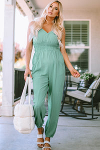 Sage Jumpsuit with Pockets