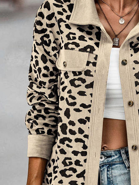 Leopard Buttoned Down Shacket