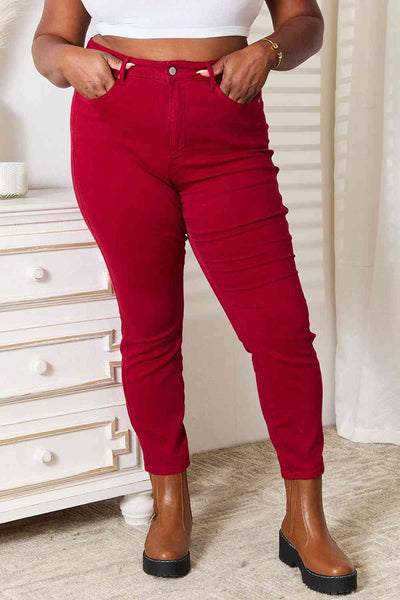 Red Judy Blue High Waist Tummy Control Skinny Jeans