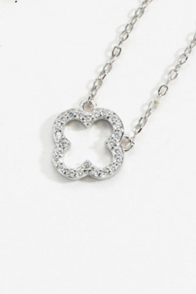 Inlaid 925 Sterling Silver Necklace
